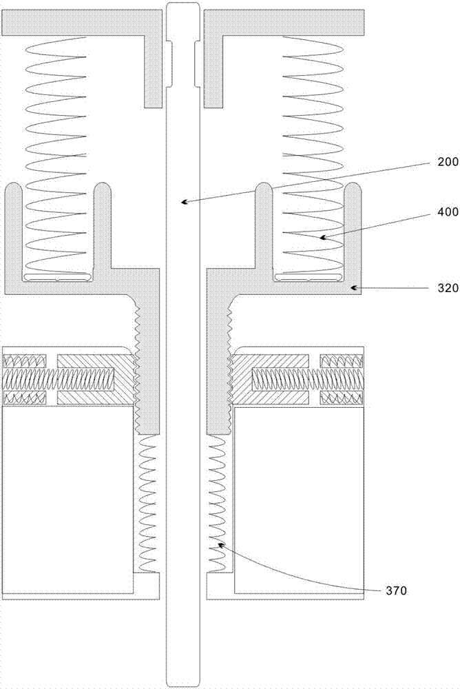 Locking method for valve lift device