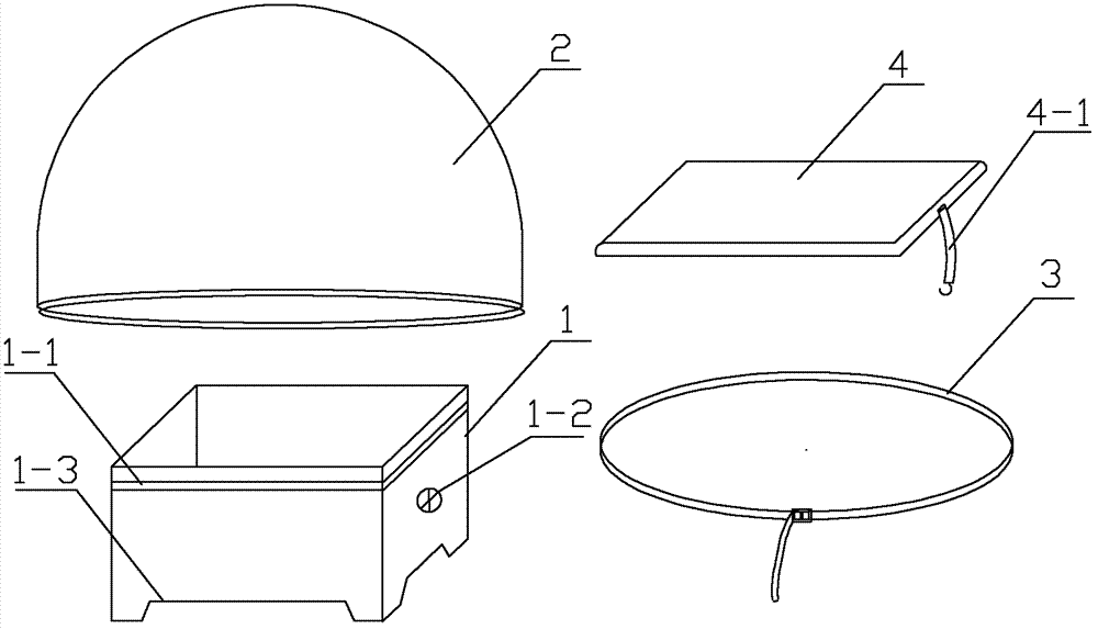 Vacuum storage box and application thereof