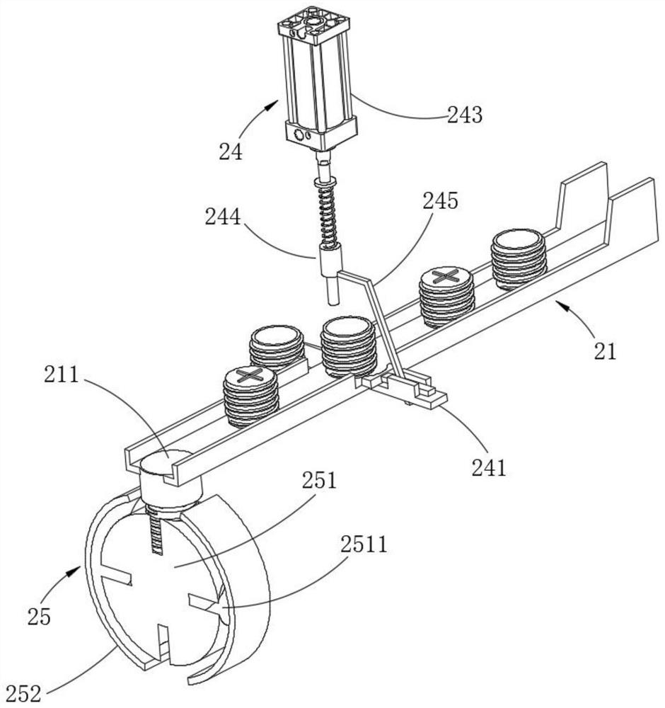 Machine oil filler cap machining equipment