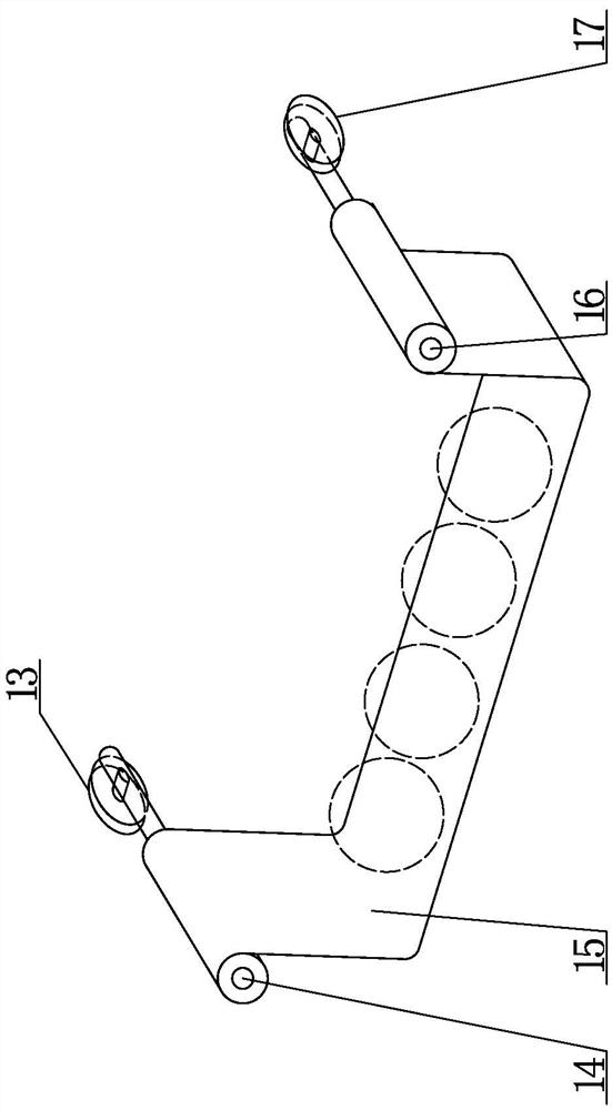 Indoor intelligent basketball collection cleaning and directional projection device