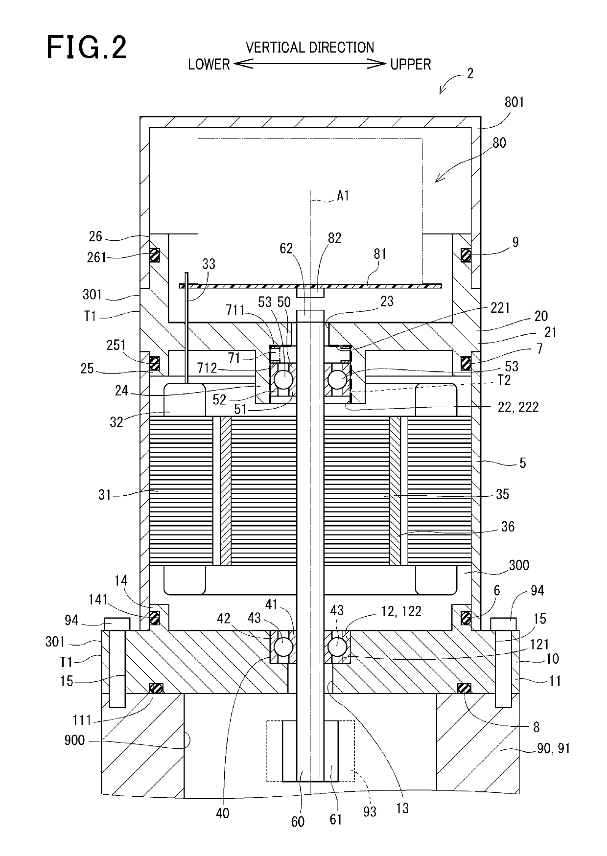 Electric motor and electric power steering device using same