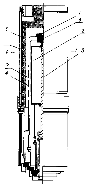 Large power quadrupole delectronic tube and its manufacturing method