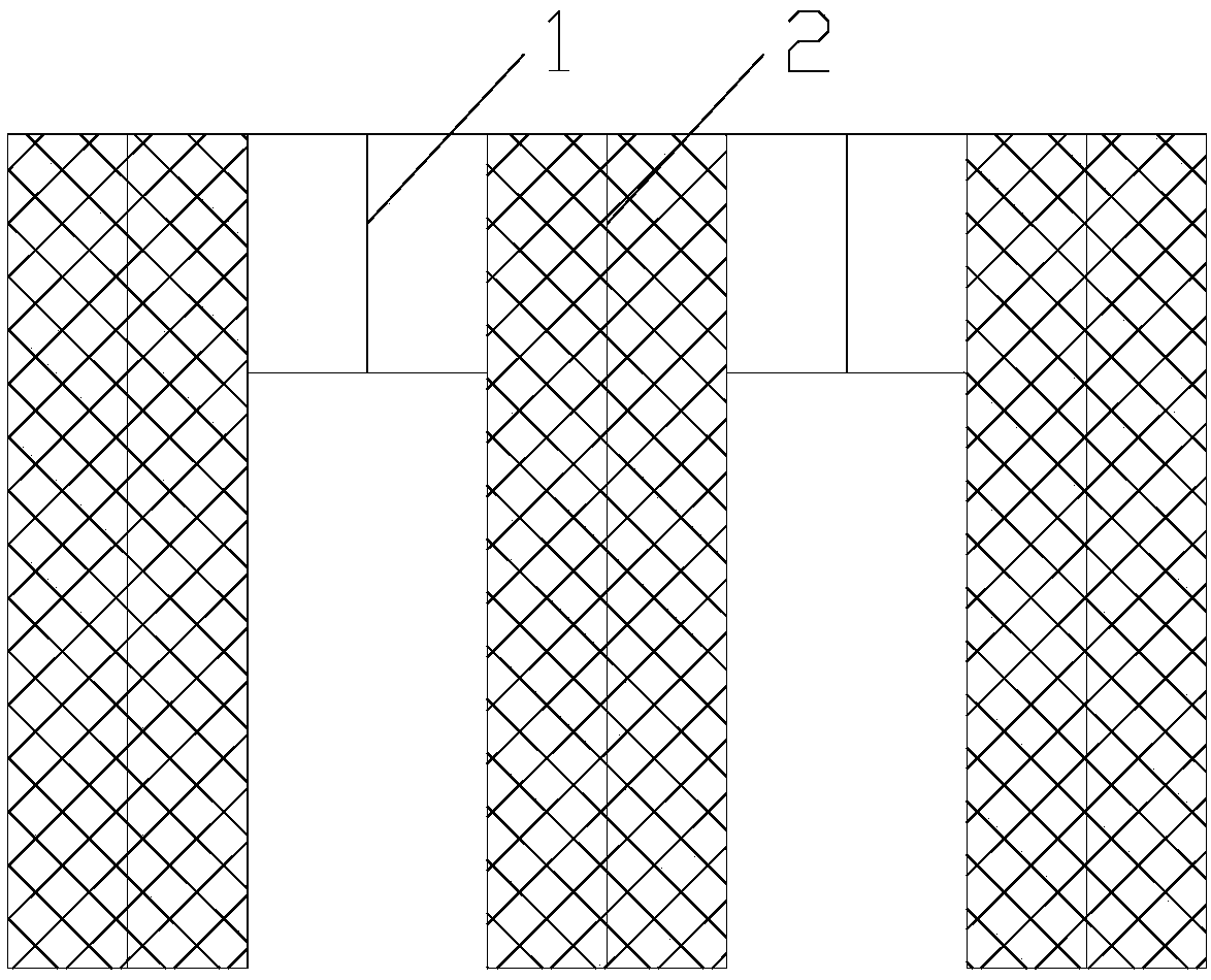 A construction method for solidified pile embankment with dredging fill