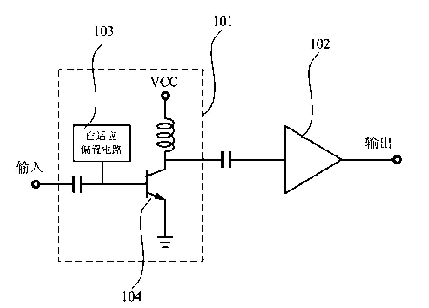 Serially concatenated multi-level radio-frequency power amplifier and front-end transmitter