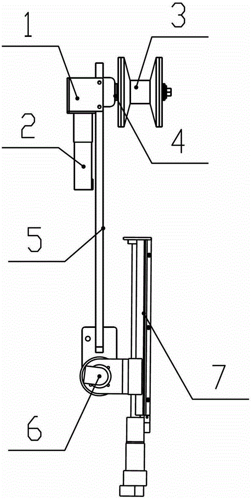 Line robot-driven arm with obstacle-surpassing capability