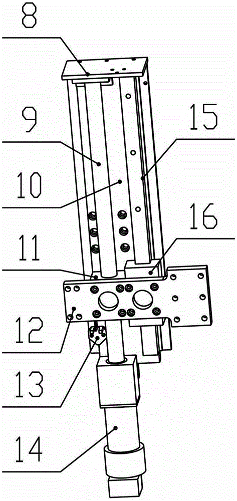 Line robot-driven arm with obstacle-surpassing capability