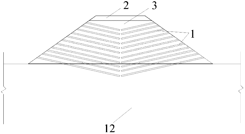 Method for processing vehicle bump at bridge head of existing highway