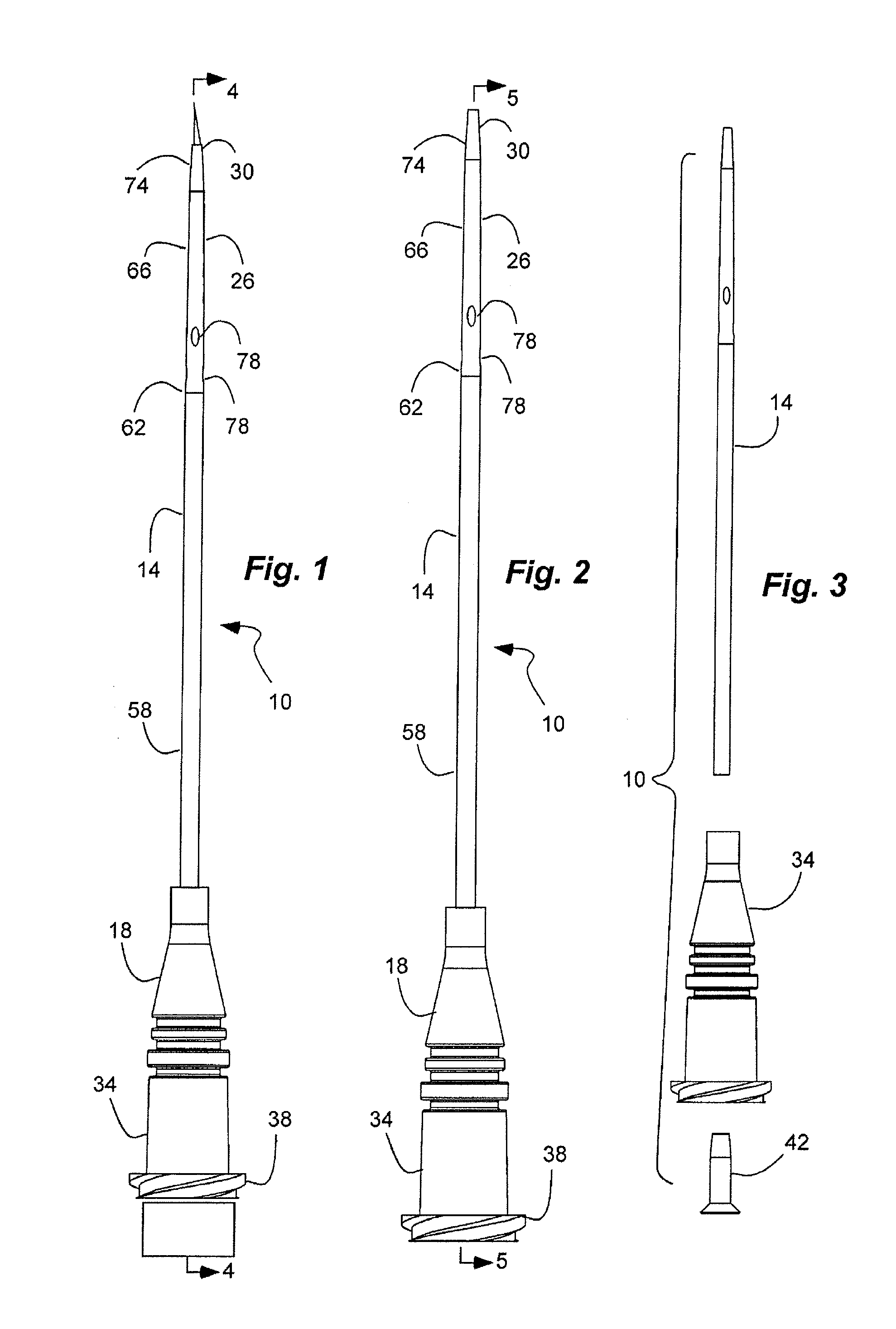 High-flow tapered peripheral IV catheter with side outlets
