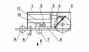 Smooth transplanter for cotton seedlings grown in nutrition bowls