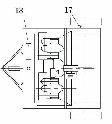 Smooth transplanter for cotton seedlings grown in nutrition bowls