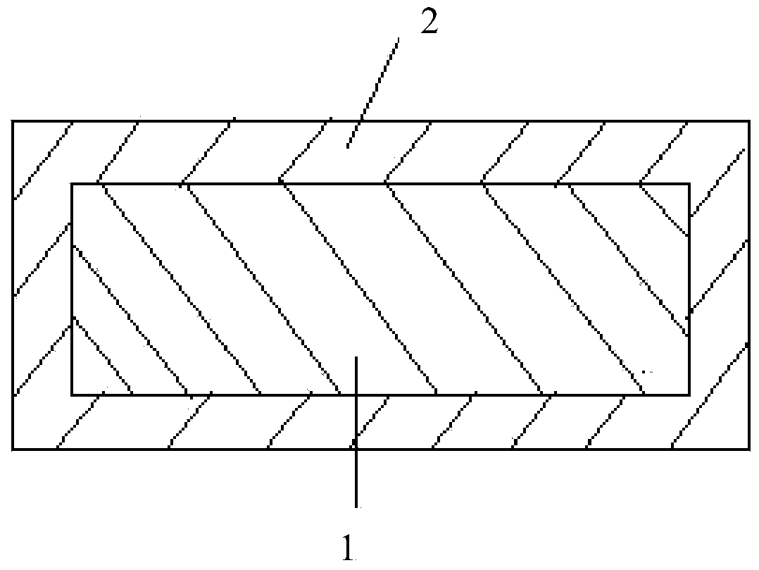Tin-based alloy and copper strip composite material and preparation method thereof