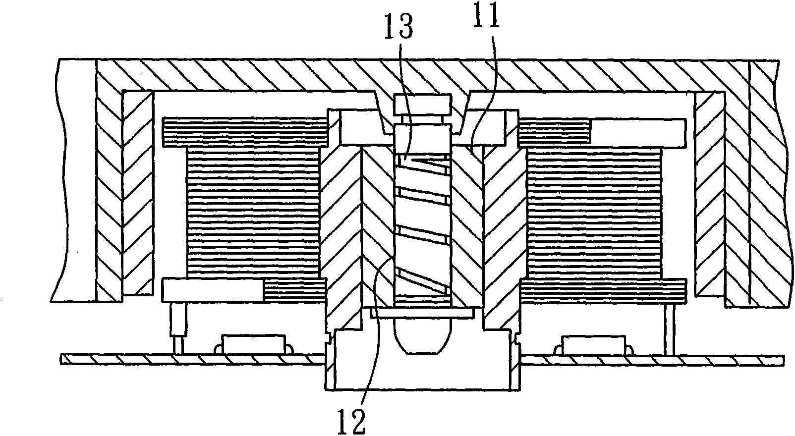 Rotary combined device