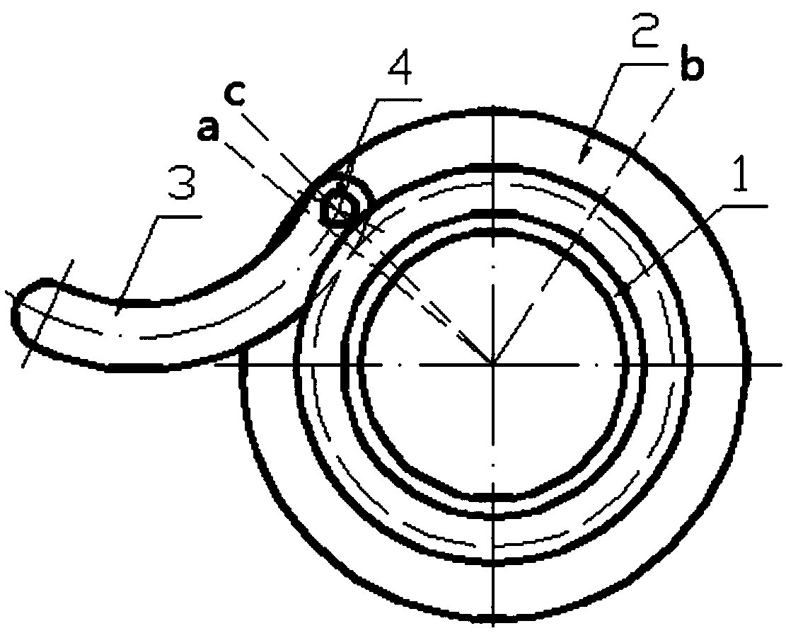 Gear anti-rotating ferrule device and use method thereof