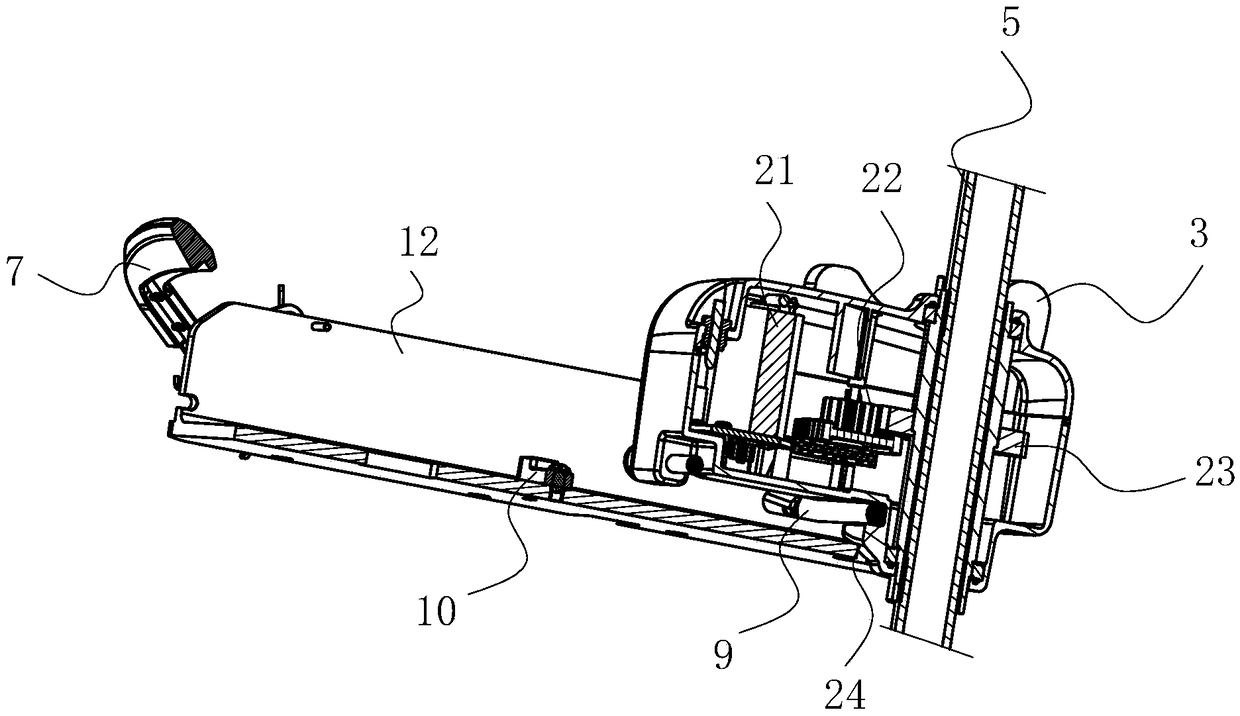 Seat stand of marine propeller