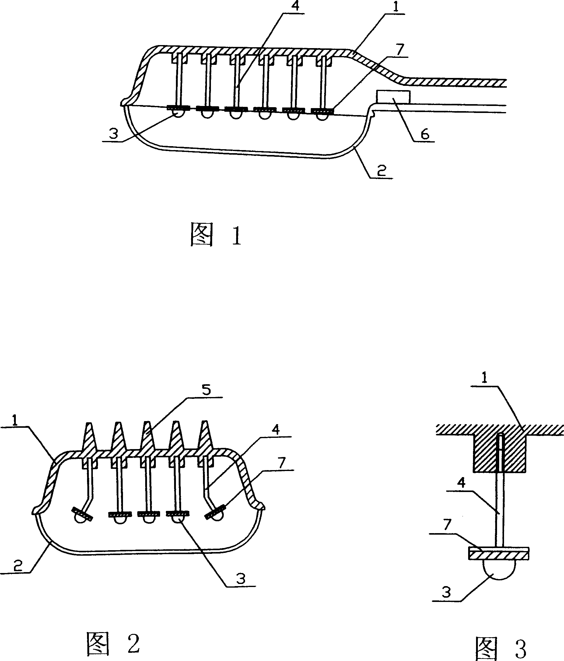 Highpower light emitting diode light fixture with heat being eliminated by superconductive heat pipe