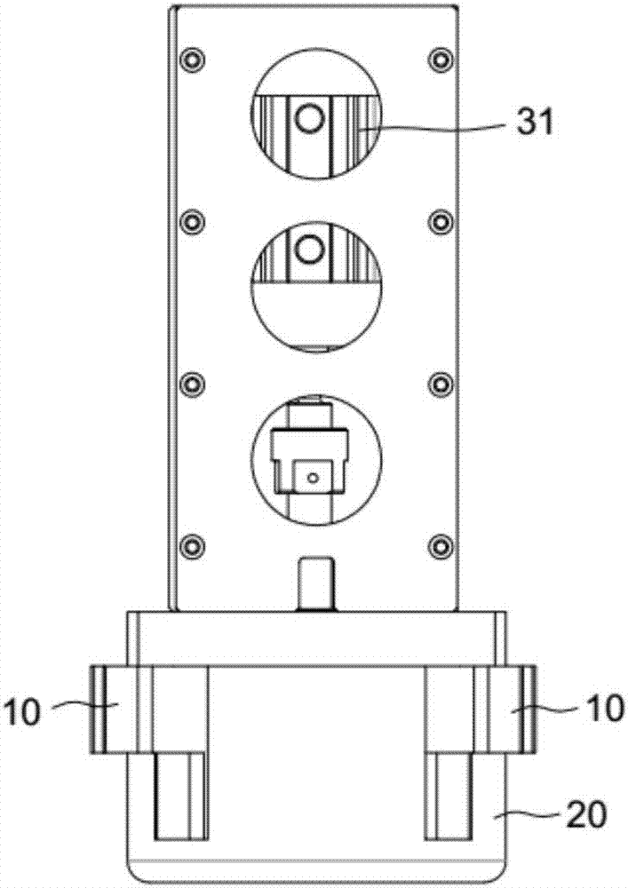 Connecting rod clamping device