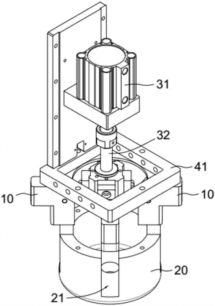 Connecting rod clamping device