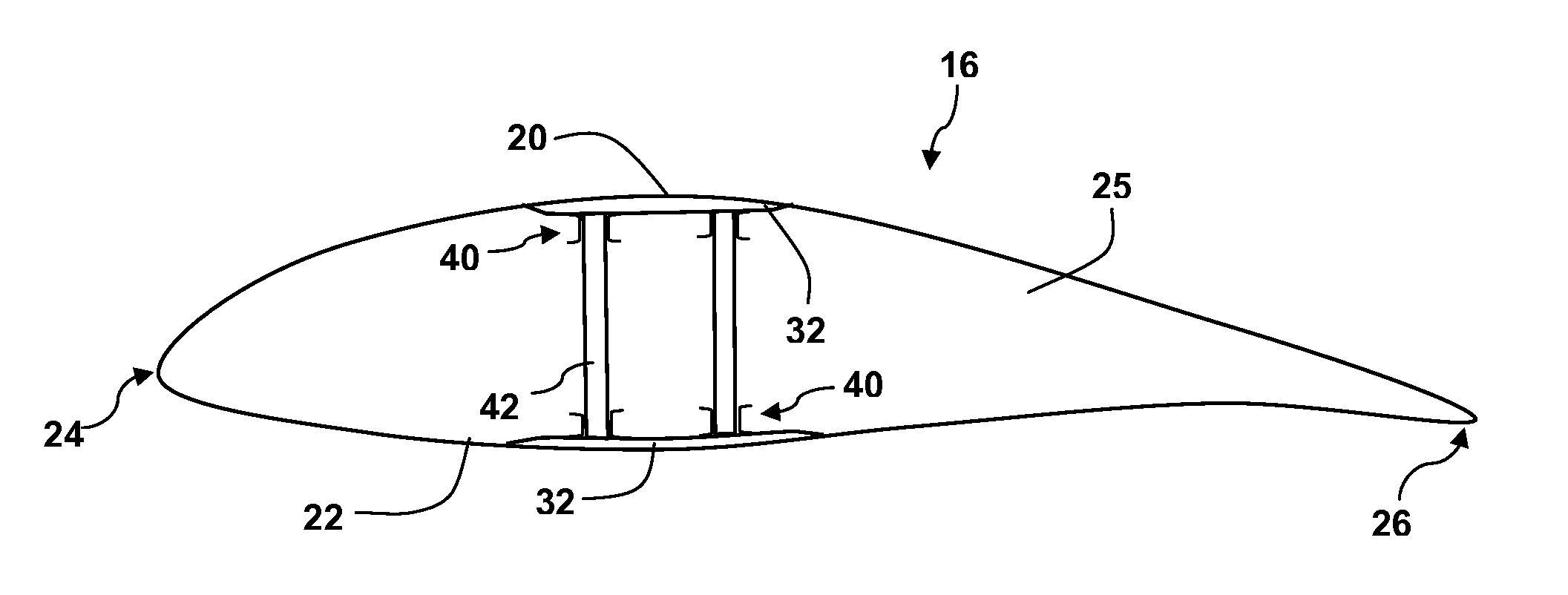 Wind turbine blade shear web connection assembly