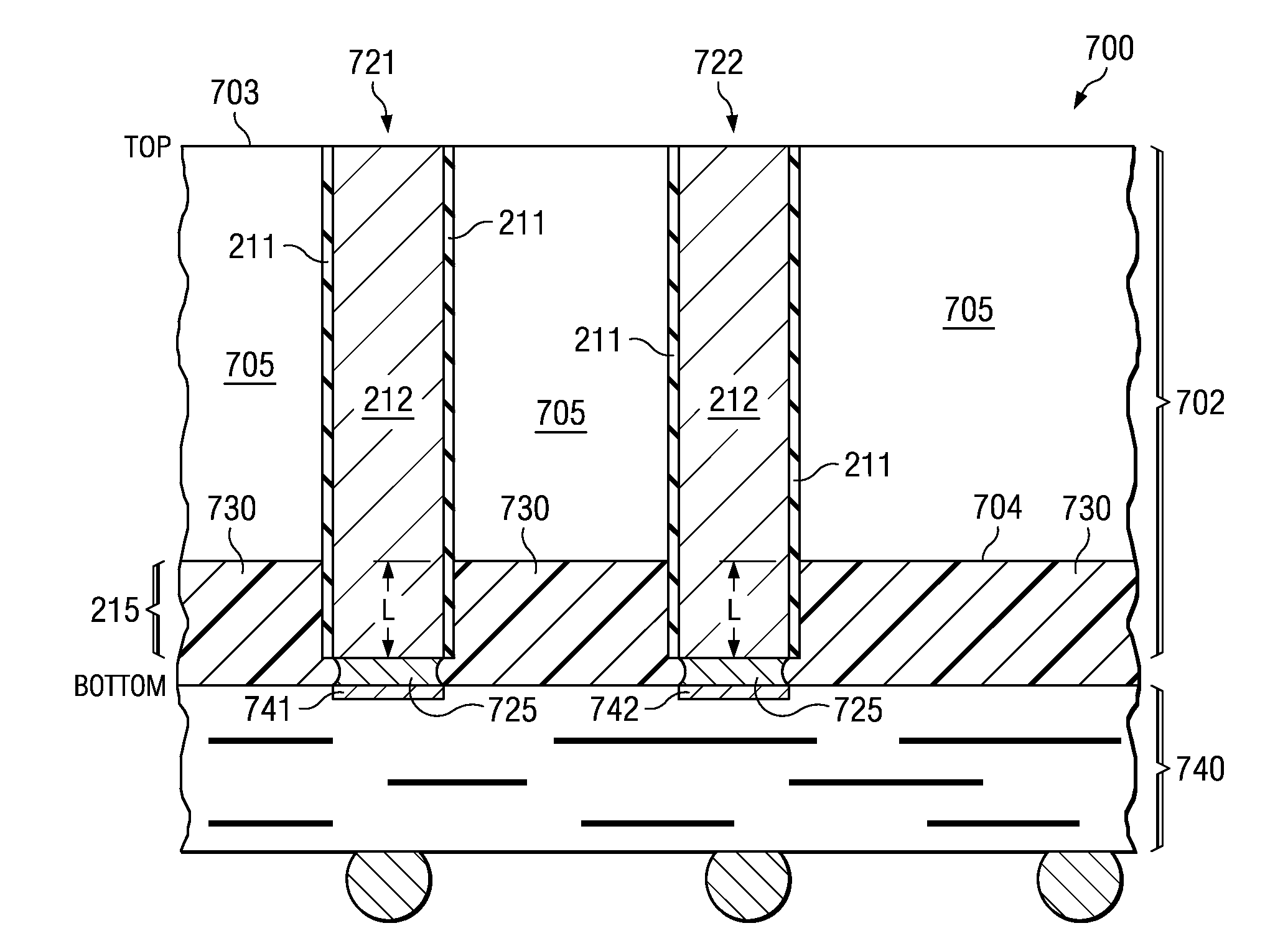 IC die having TSV and wafer level underfill and stacked IC devices comprising a workpiece solder connected to the TSV