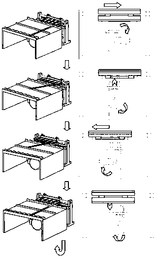 Mechanism for conveying test paper strips