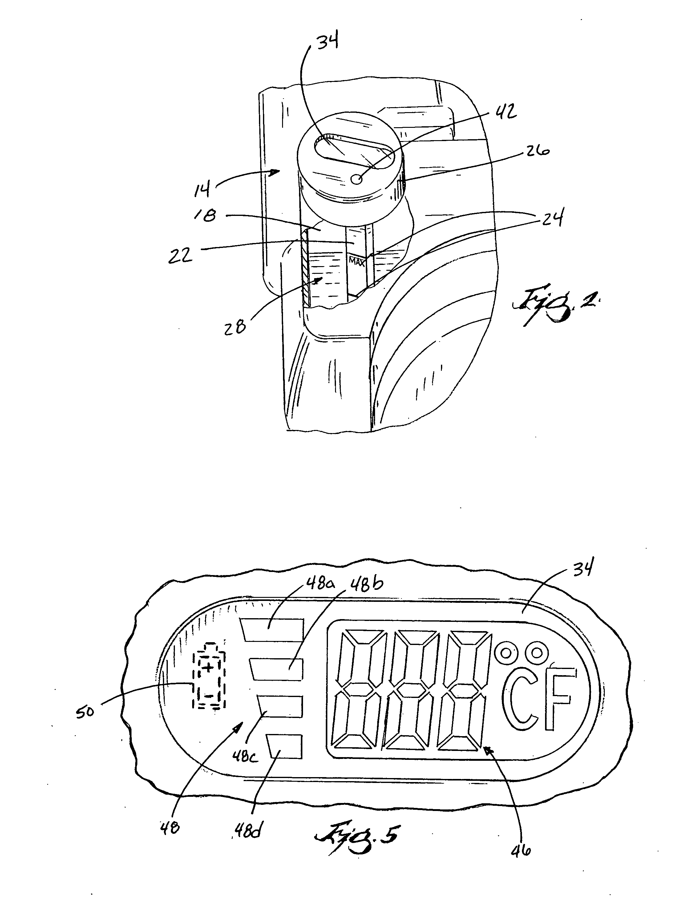 Apparatus for indicating oil temperature and oil level within an oil reservoir