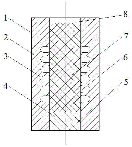 Method for forming thin-wall metal bellows based on shape memory polymer
