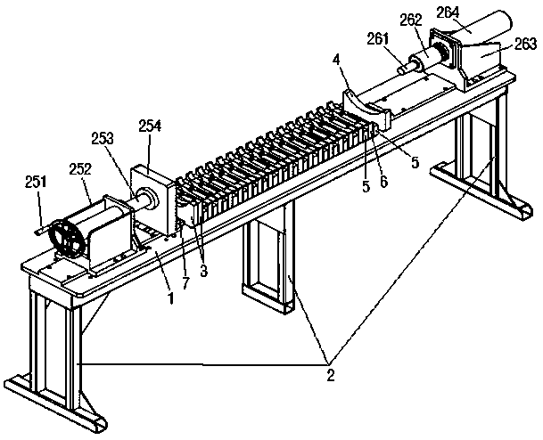 A press-fitting device and a press-fitting method for a semiconductor valve string
