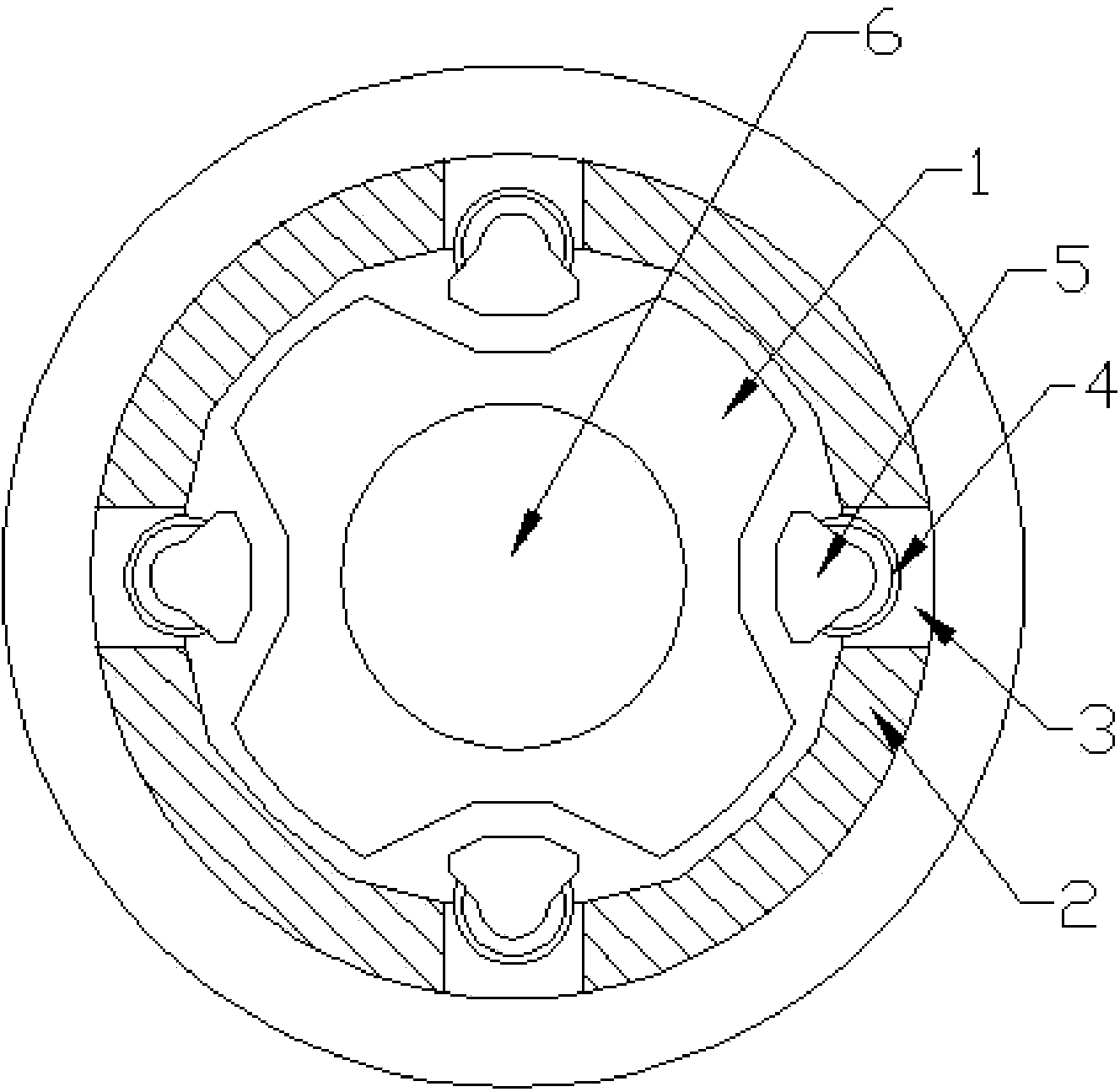 Engaging and disengaging mechanism with belt wheel for air compressor