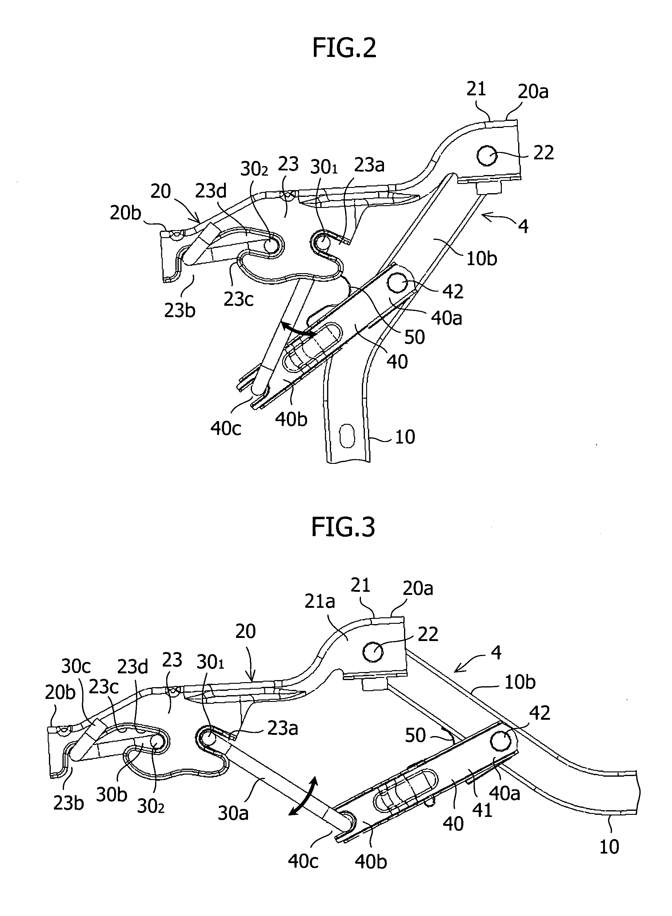 Opening and closing device for automobile trunk lid