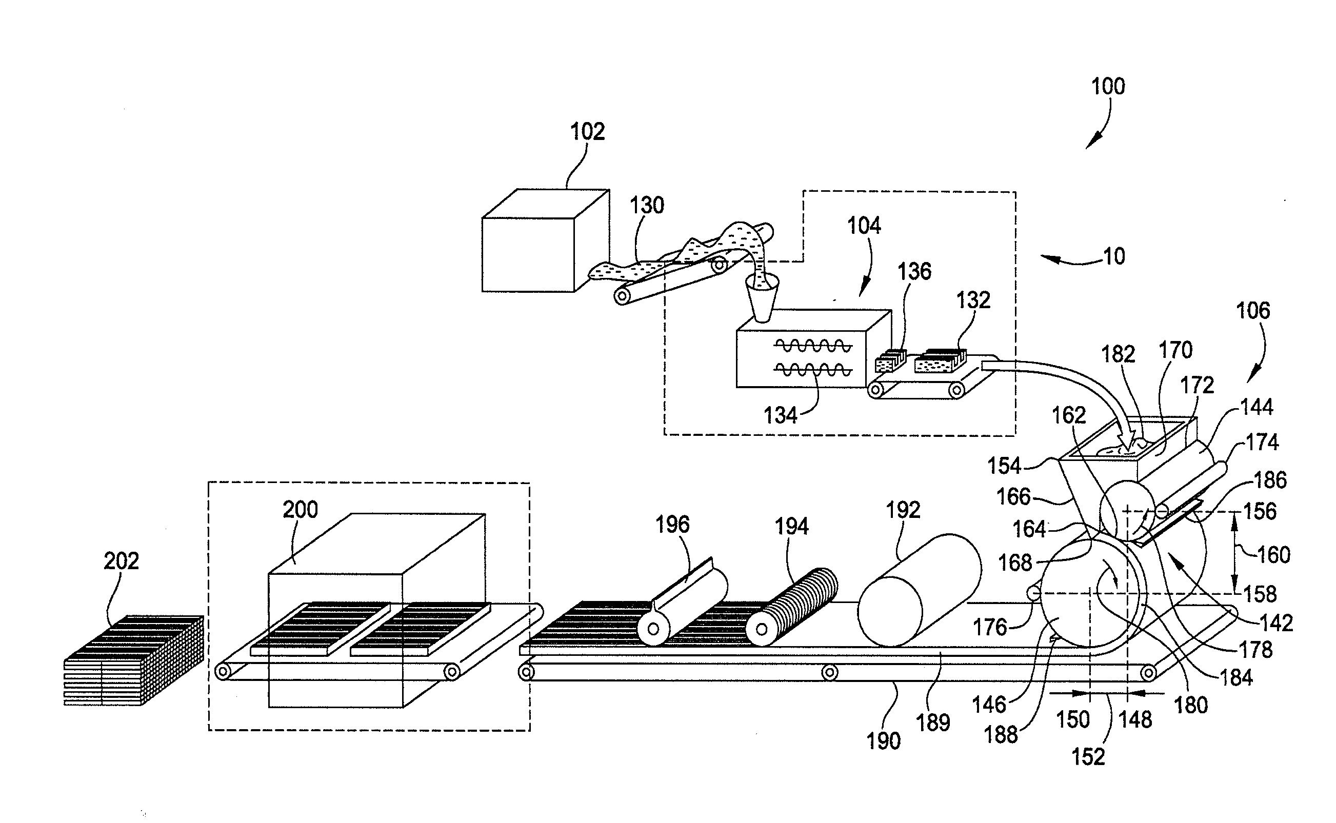 System and method of forming and sizing chewing gum and/or altering temperature of chewing gum