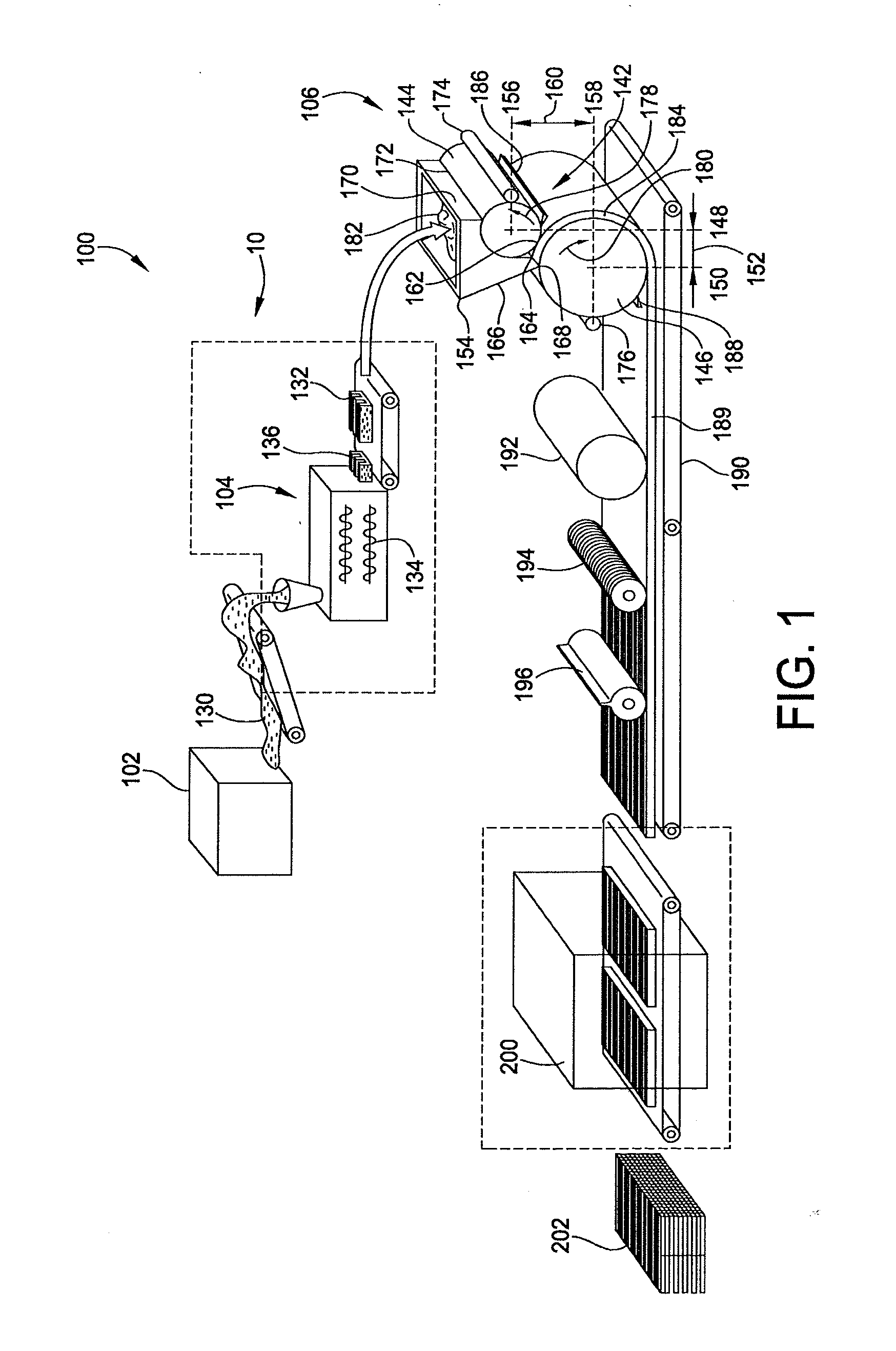 System and method of forming and sizing chewing gum and/or altering temperature of chewing gum