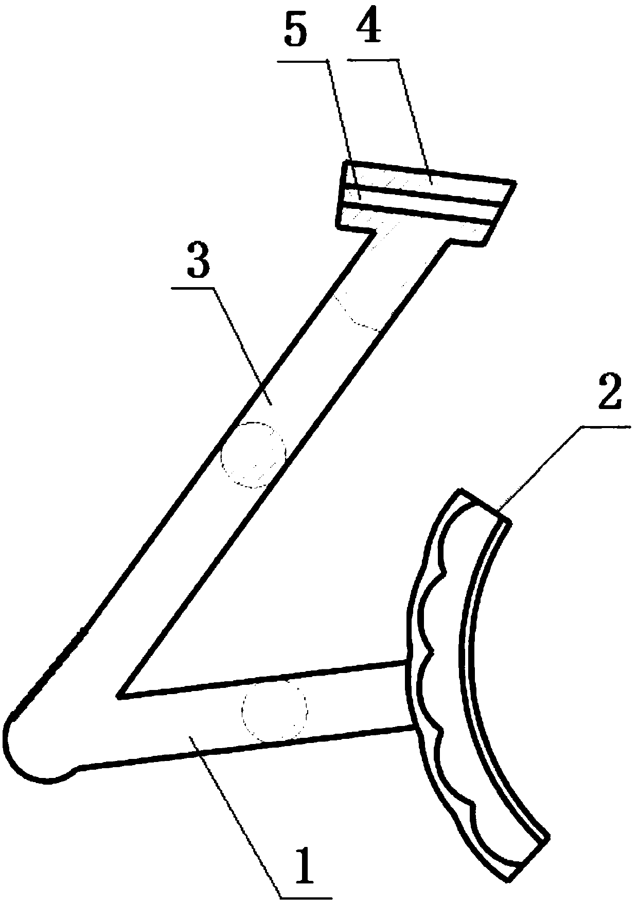 Maxillofacial puncture navigation device based on 3D printing technology and its preparation method