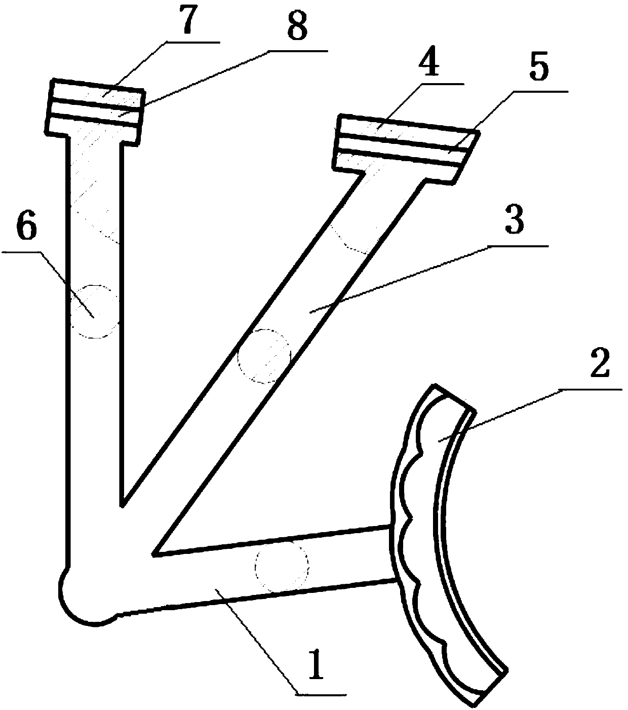 Maxillofacial puncture navigation device based on 3D printing technology and its preparation method