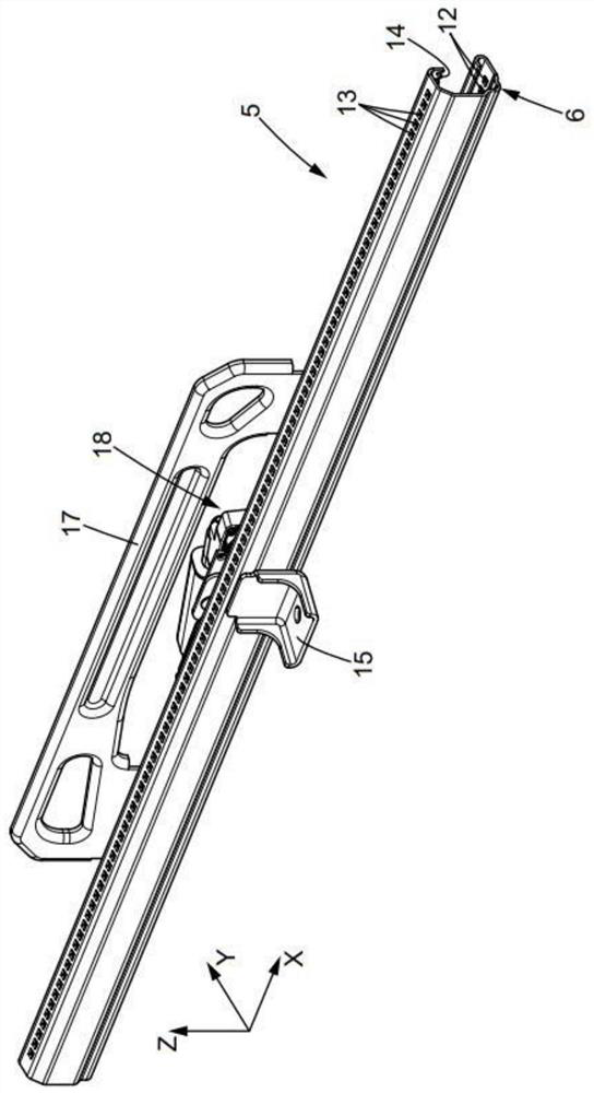 Guide rail for vehicle seat and vehicle seat including same