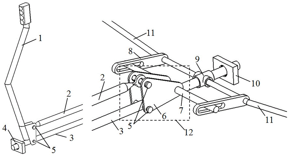 A light aircraft bionic V-tail