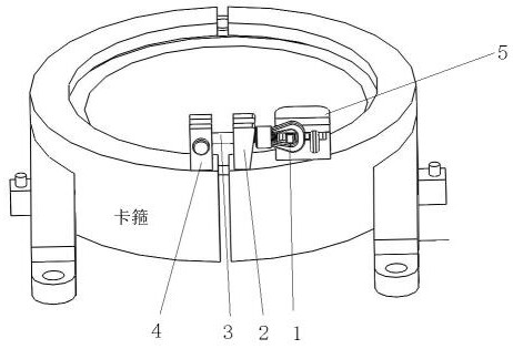 Safe locking device for rotary blowout preventer and locking method