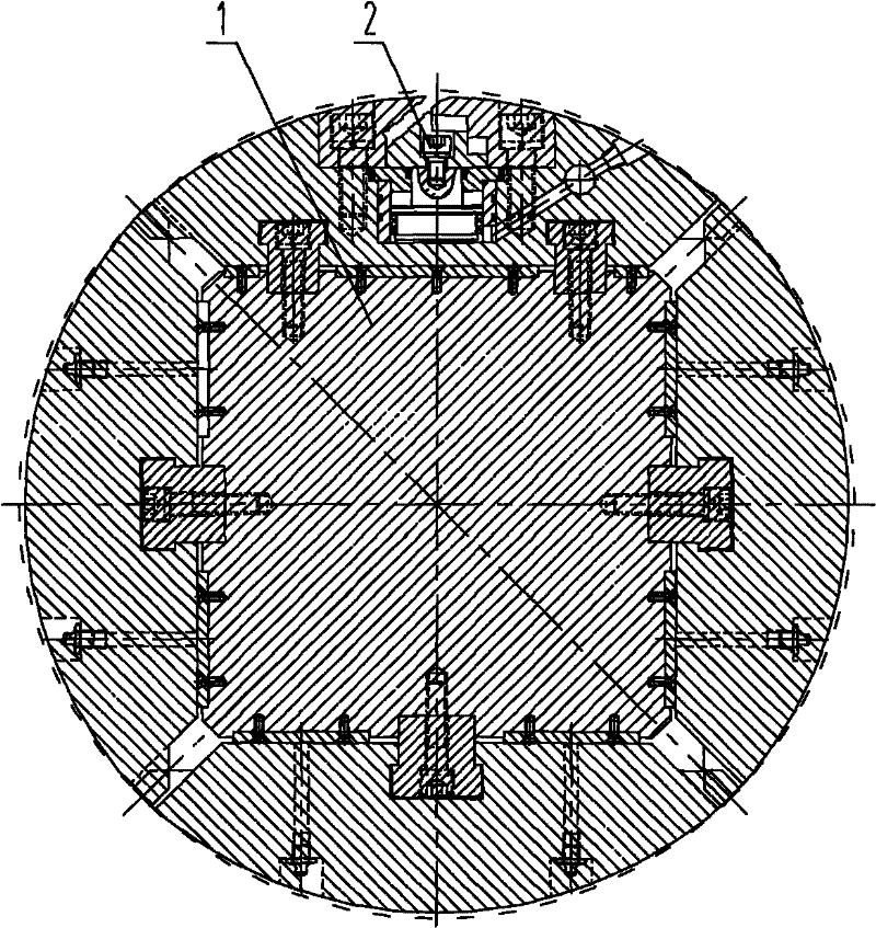 A cold-rolled strip coiler reel