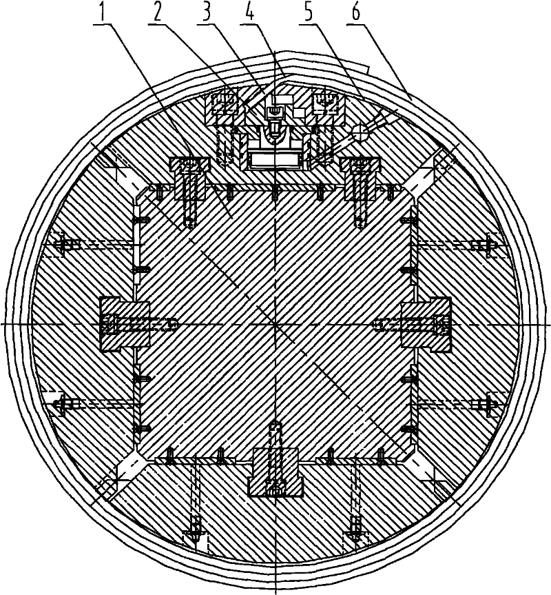 A cold-rolled strip coiler reel