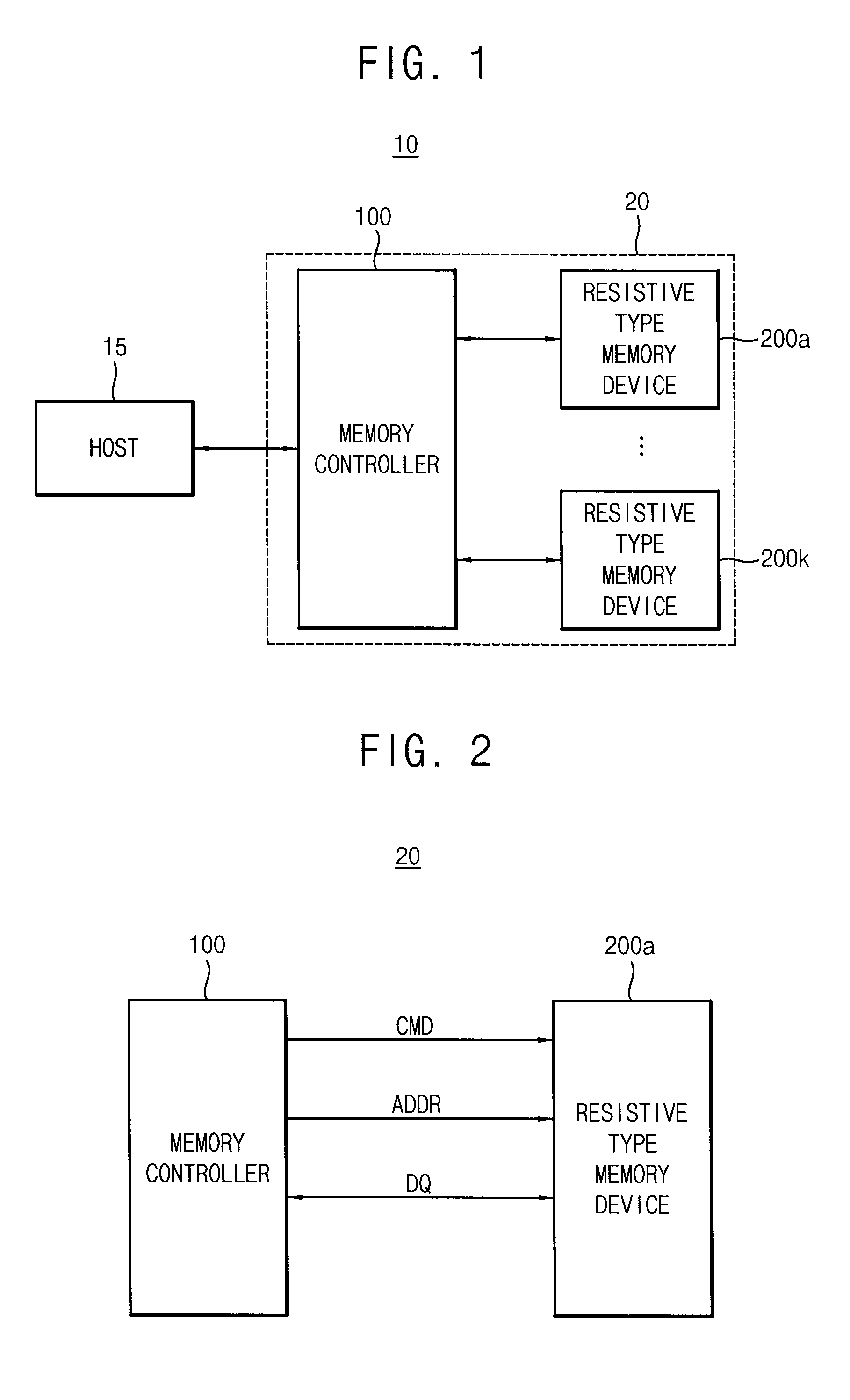 Memory cores of resistive type memory devices, resistive type memory devices and method of sensing data in the same