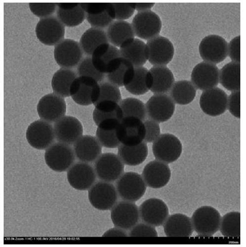 A kind of cross-linked polymer antibacterial nano-emulsion particles and preparation method thereof
