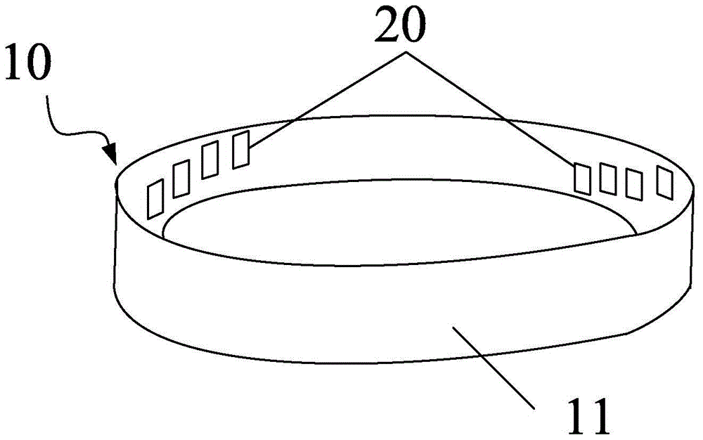 Device and method for detecting cerebral edema signal