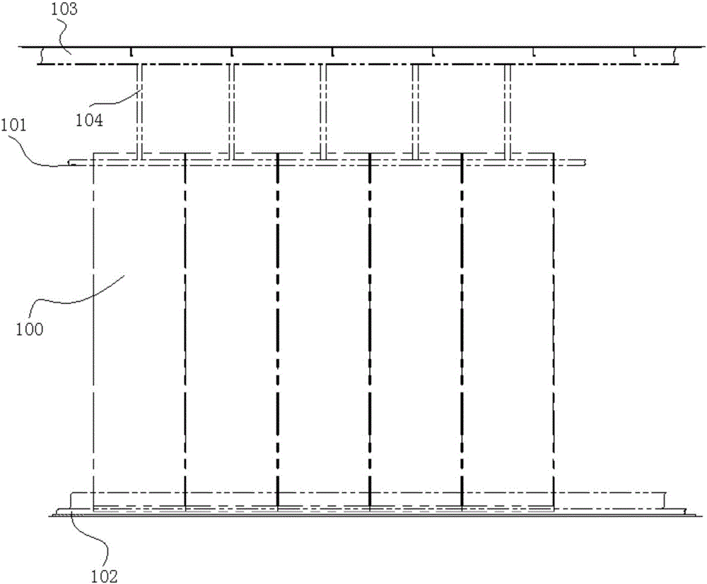 High-efficiency ship cabin enclosure bulkhead board