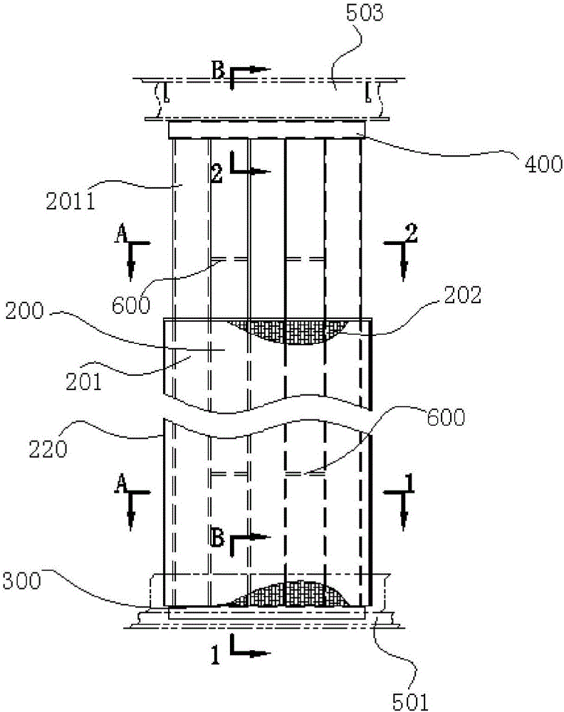 High-efficiency ship cabin enclosure bulkhead board