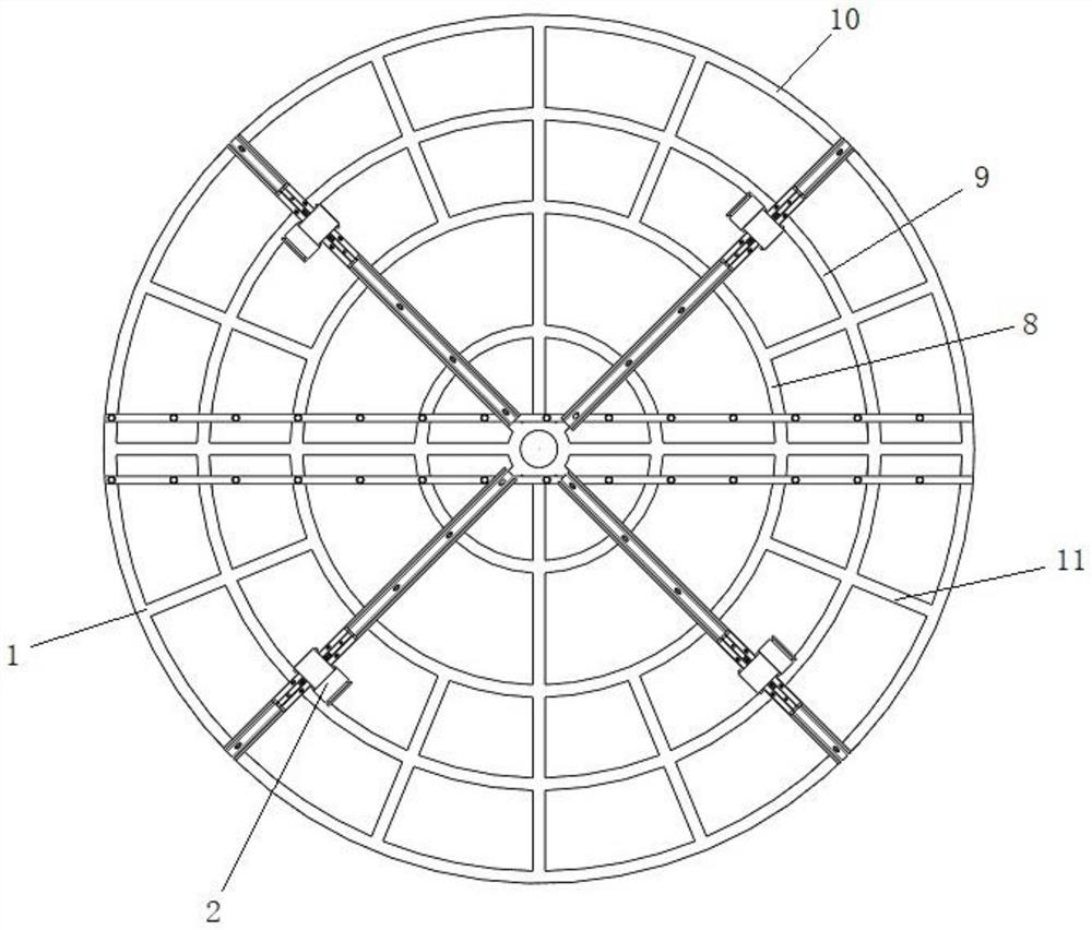 Multi-hole injection device for generating multi-type spark rotational flow