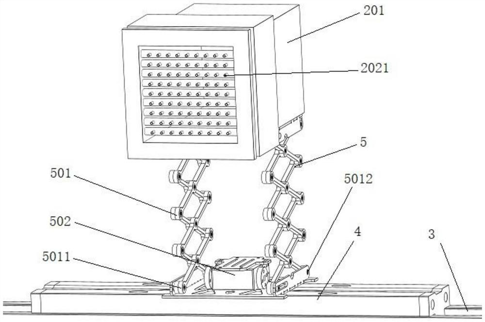 Multi-hole injection device for generating multi-type spark rotational flow