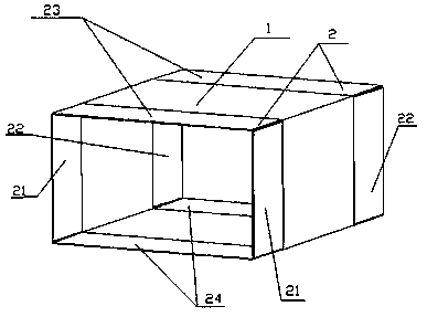 A semi-automatic carton packing machine