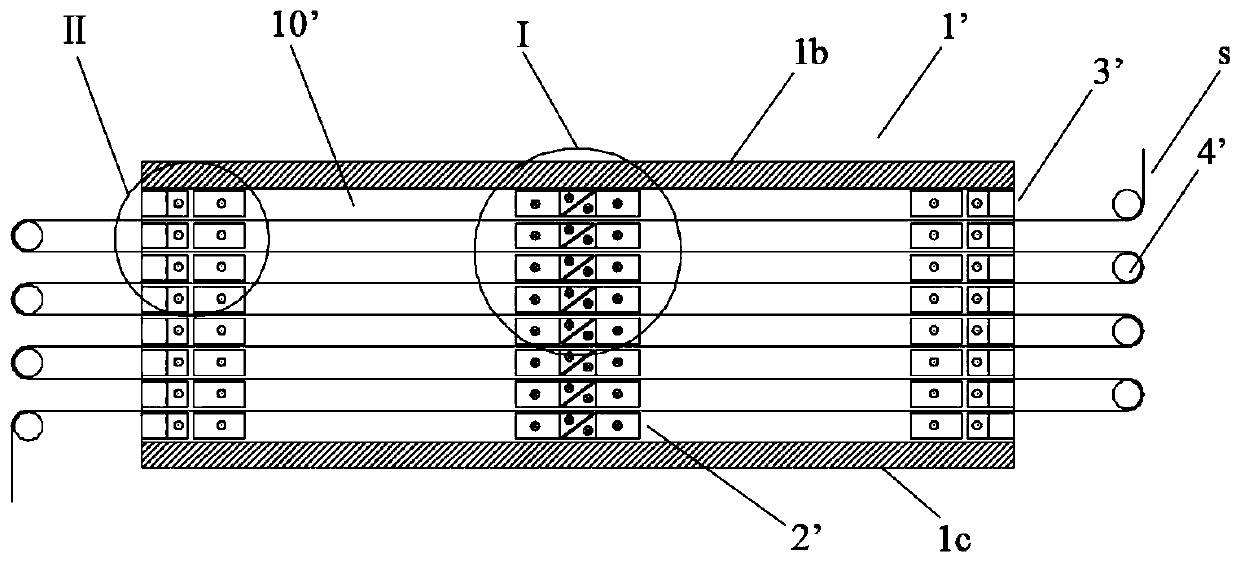 Air return box for pre-oxidation furnace and pre-oxidation furnace