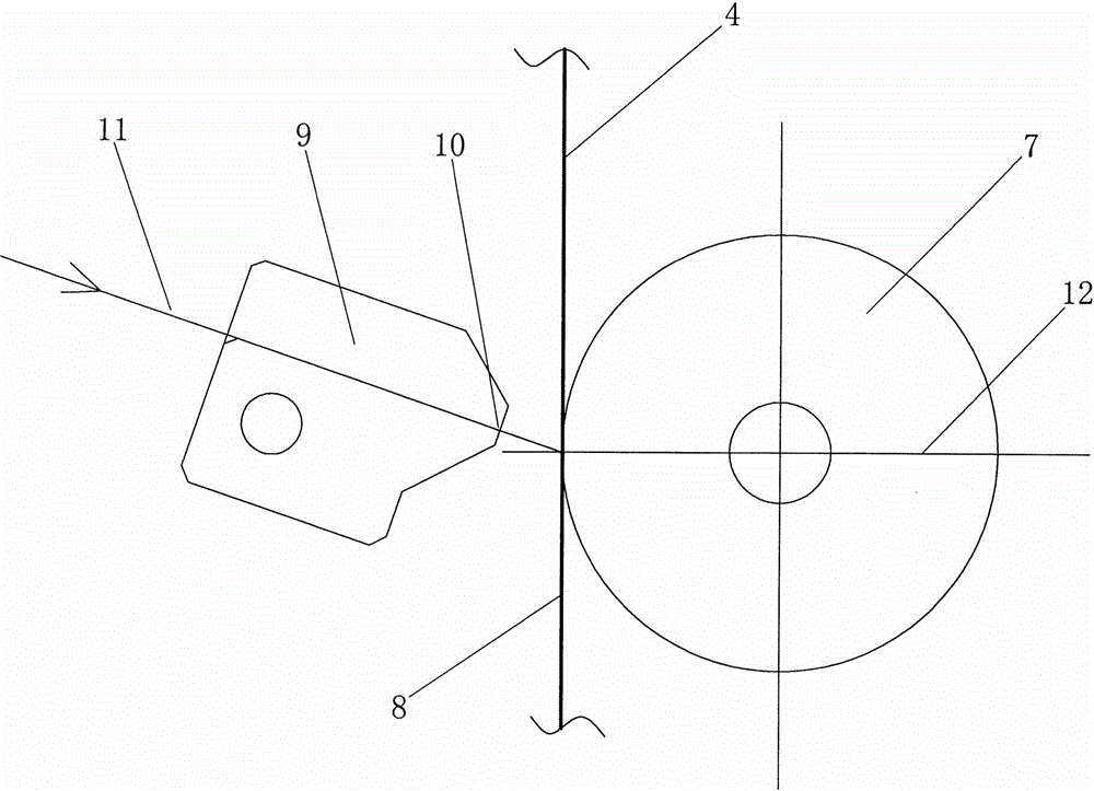 Simple double-sided dip-coating metering device