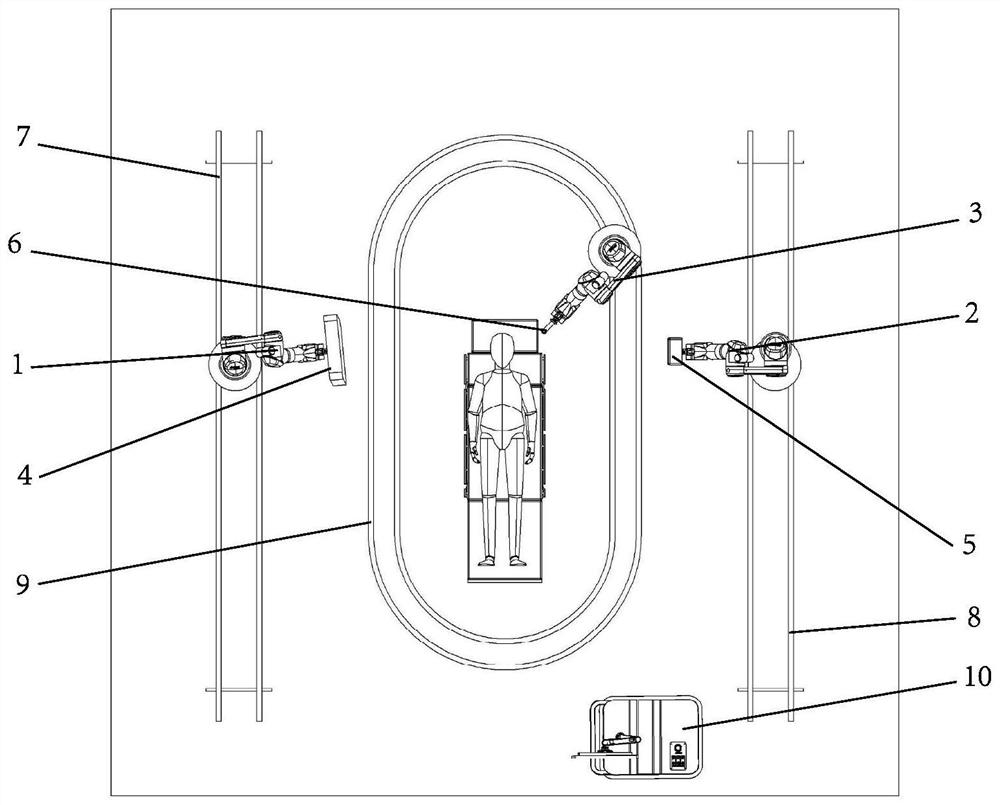 Orthopedic surgery robot imaging, navigation and positioning method and device and storage medium