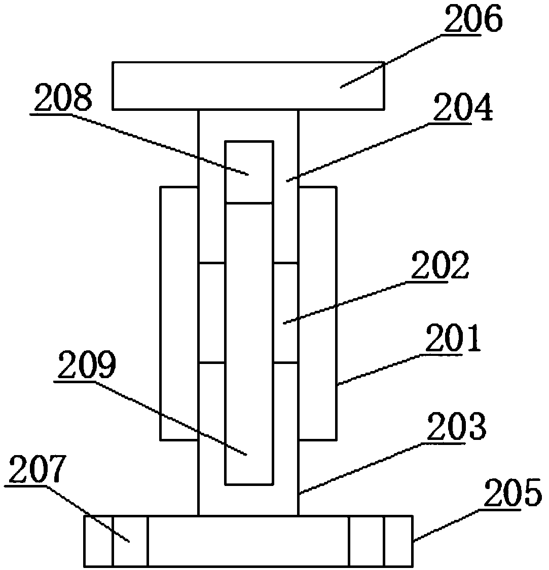 Underground portable bracket